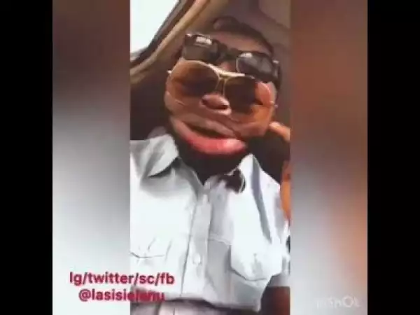 Video: Lasisi Elenu Has Suffered Someone Blow Catarrh From BRT Straight To Lasisi Elenu’s Wide Mouth